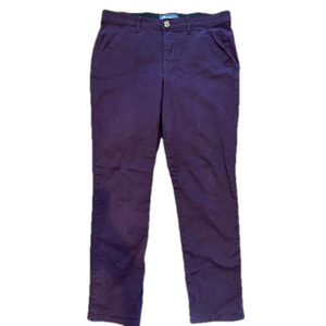 Democracy Ab Solution Skinny Pants Jeans Womens Size 12 Purple Eggplant